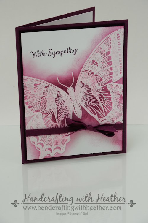 Swallowtail Sympathy Card (3 of 5)